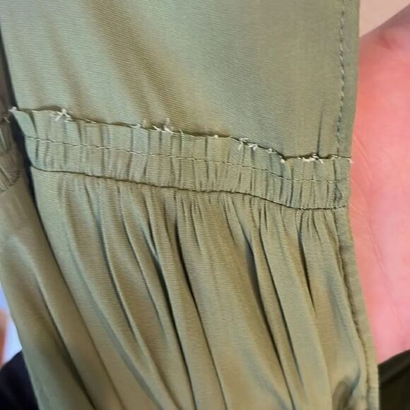 Ramy Brook Avocado/Sage Green Embroidered Hayley Midi Dress, size MEDIUM - Picture 15 of 17